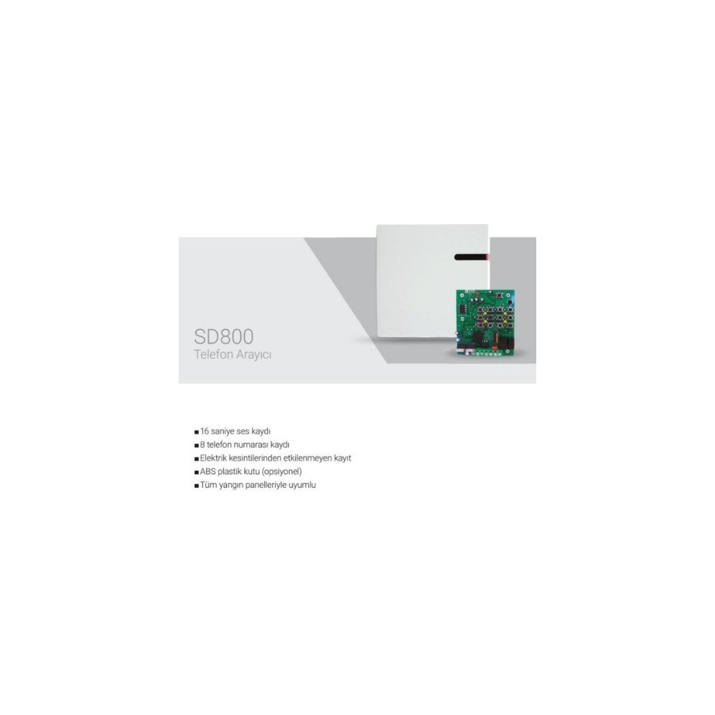 EDSEds SD800 Yangın Alarm Sistemleri Için Telefon ArayıcıHBCV00006CAGEM