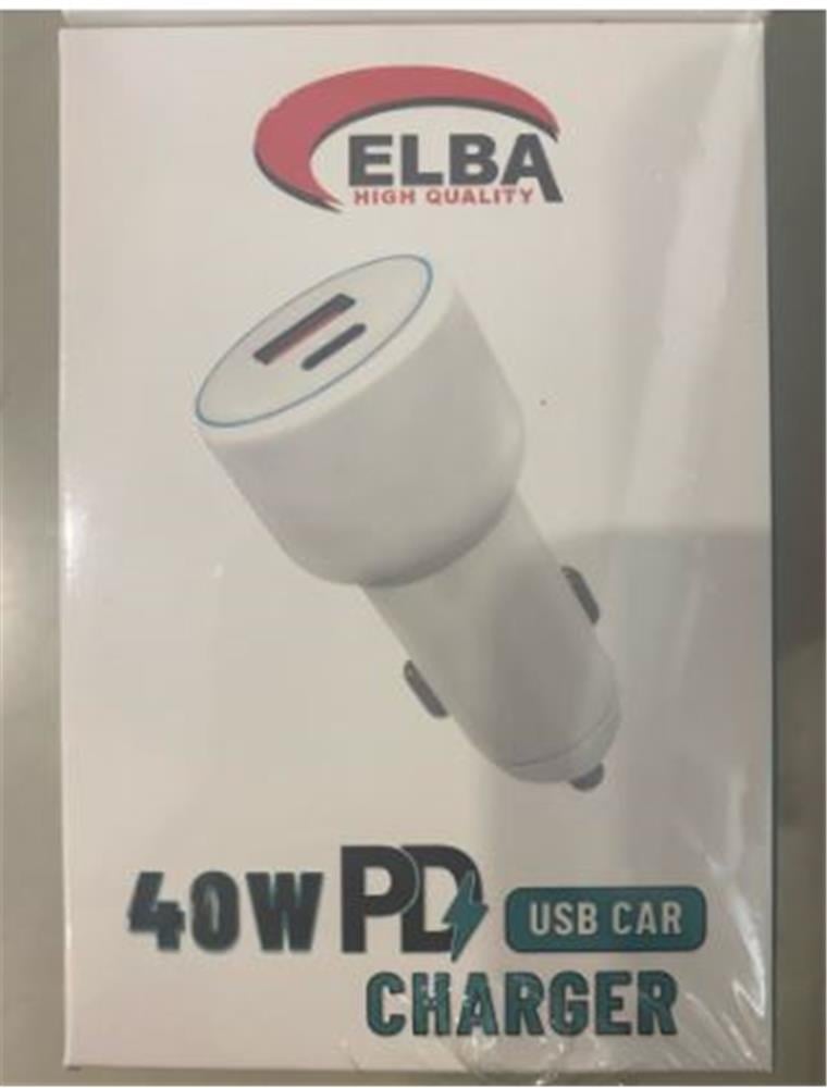 ELBAELB30-40WPD+USB ELBA 40 W PD+USB ARAÇ BAŞLIK8698521886931