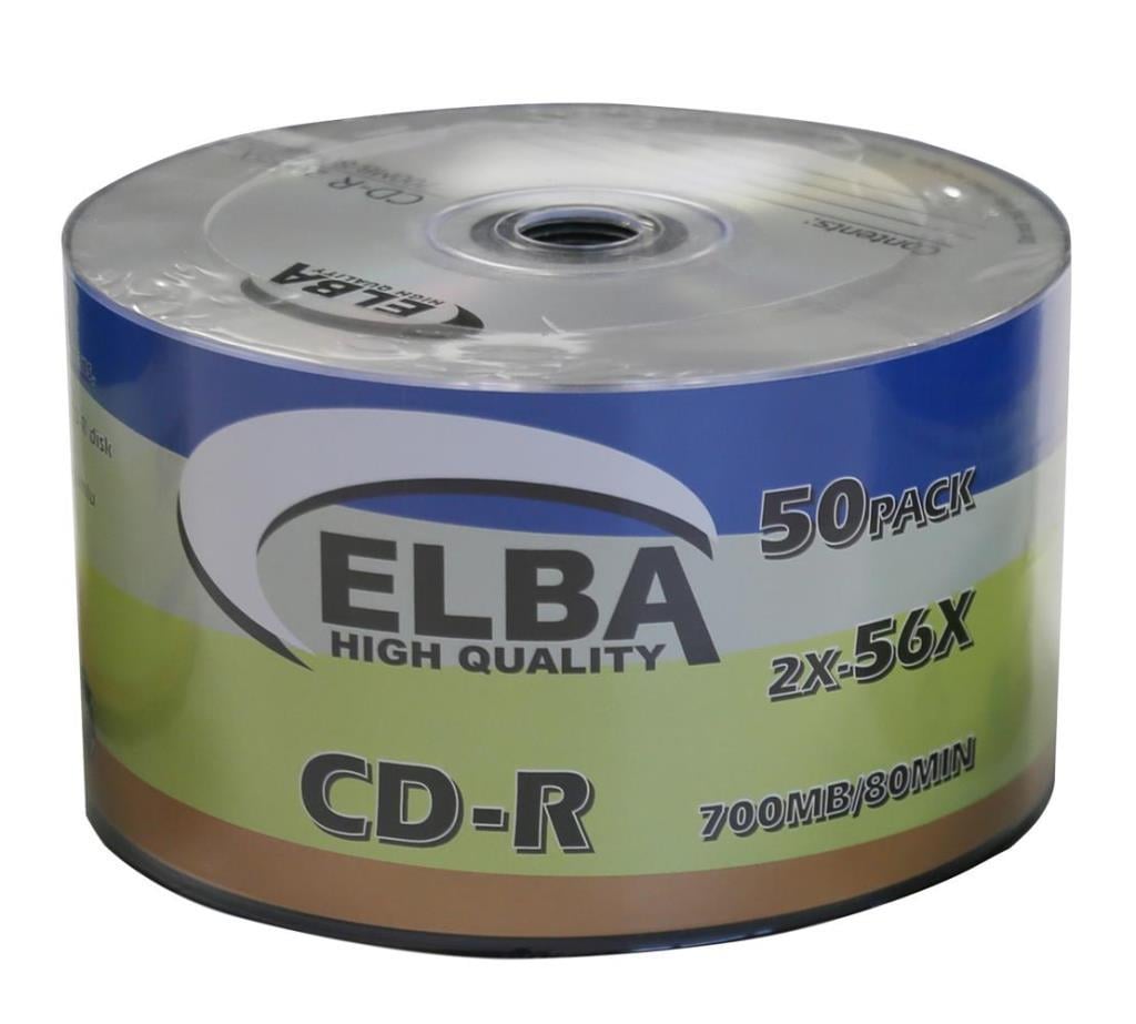 ELBAElba CD-R 700MB-80MIN 56x 50li Shrink8698521891584