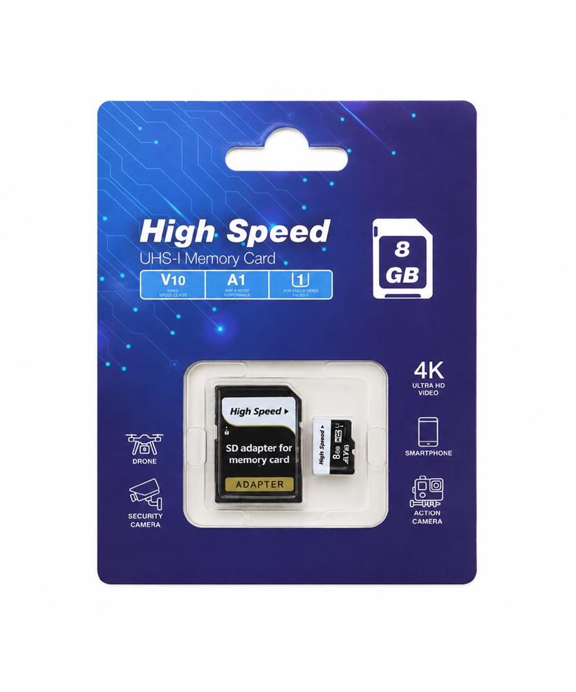 OEMELBA High Speed 8GB A1 V10 U1 Micro Hafıza Kartı Class108698521890976