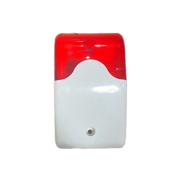 ElectrosecElectrosec IS-02 Dahili Flaşörlü Siren 12v Dc Işıklı 90dB Ses (İç Ortam)IS-02