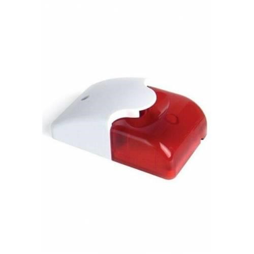 ElectrosecElectrosec IS-02 Dahili Flaşörlü Siren 12v Dc Işıklı 90dB Ses (İç Ortam)IS-02
