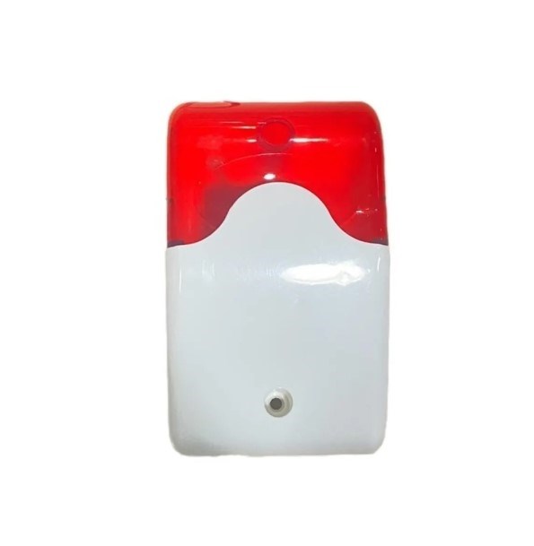 ElectrosecElectrosec IS-02 Dahili Flaşörlü Siren 12v Dc Işıklı 90dB Ses (İç Ortam)IS-02