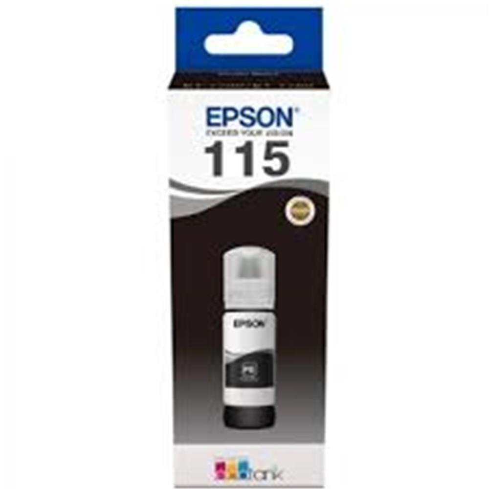 EpsonEpson 115  Black Siyah Şişe Mürekkep T07C14A L8160-L81808715946687414
