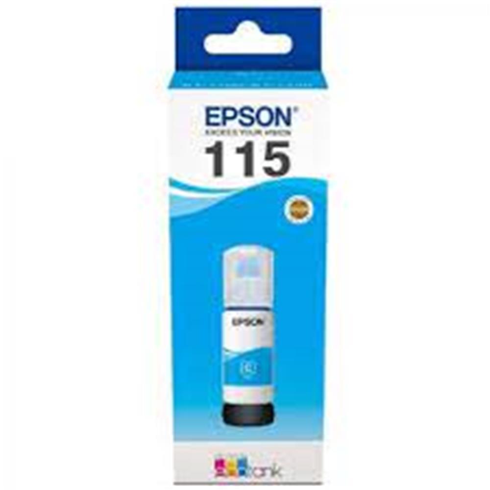 EpsonEpson 115 Cyan Mavi Şişe Mürekkep T07D24A L8160-L81808715946687438