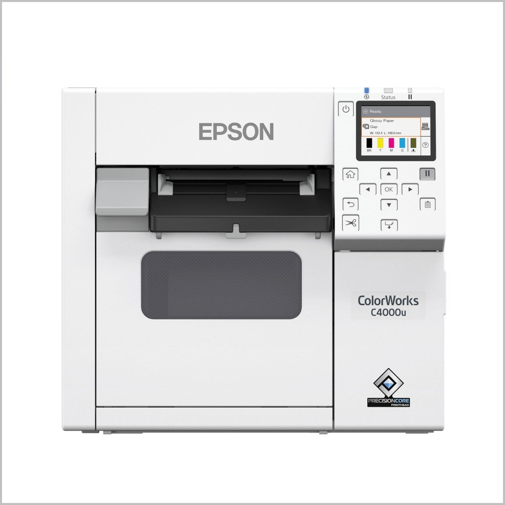 EpsonEpson Colorworks CW-C4000E Renkli Barkod Etiket YazıcıCW-C4000e