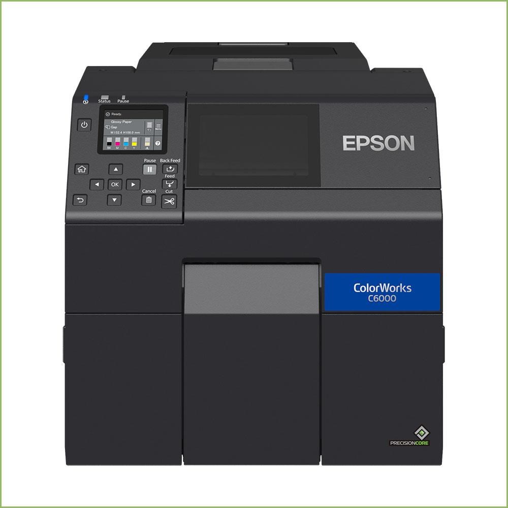 EpsonEpson ColorWorks CW-C6000AE Mürekkep Püskürtmeli Renkli Etiket YazıcıCW-C6000AE