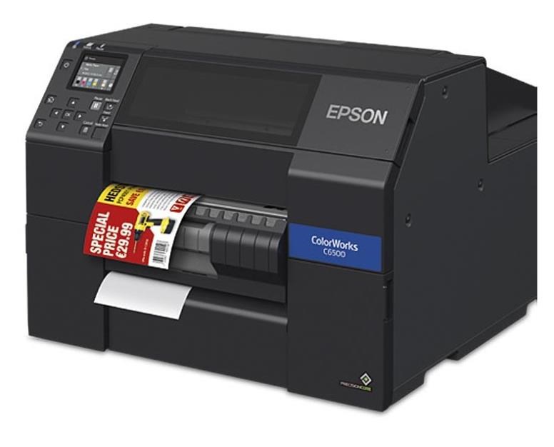 EpsonEpson Colorworks CW-C6500AE Mürekkep Püskürtmeli Renkli Etiket YazıcıCW-C6500Ae 