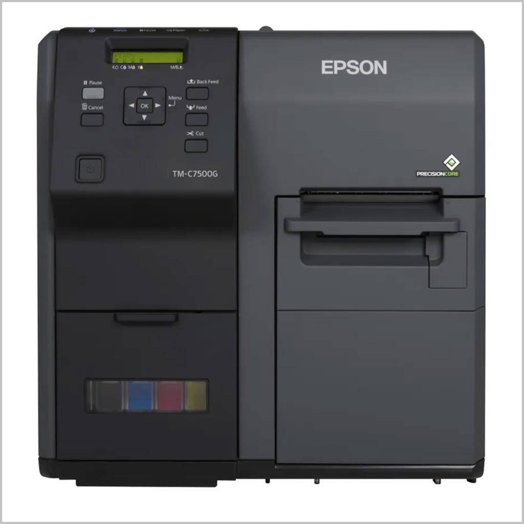 EpsonEpson ColorWorks TM-C7500 Renkli Endüstriyel Barkod Yazıcı (USB, ETH)TM-C7500