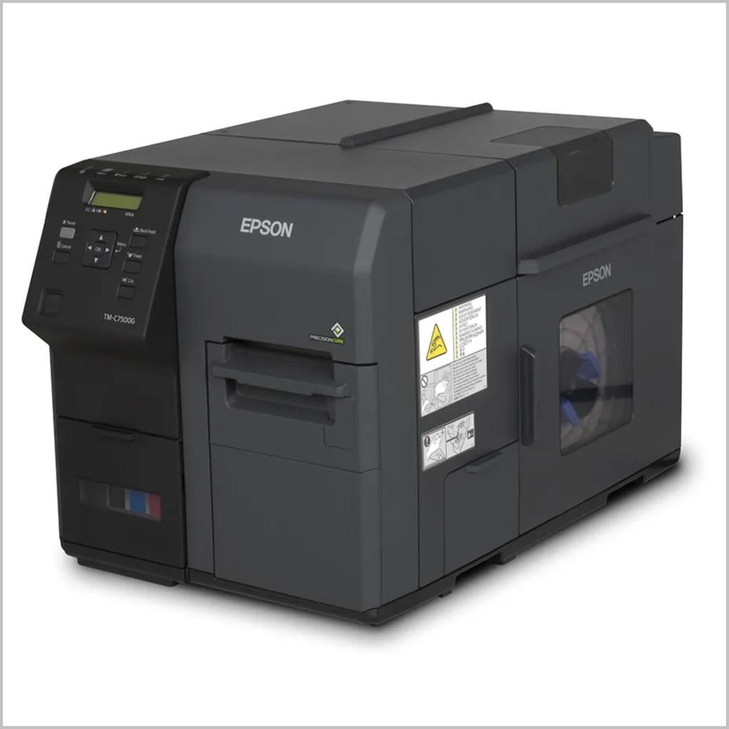 EpsonEpson ColorWorks TM-C7500 Renkli Endüstriyel Barkod Yazıcı (USB, ETH)TM-C7500