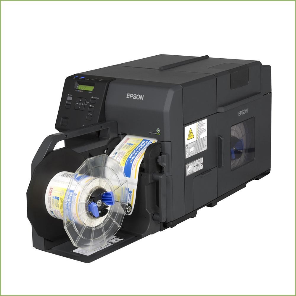 EpsonEpson ColorWorks TM-C7500G Mürekkep Püskürtmeli Renkli Etiket Yazıcı (USB, ETH)TM-C7500G