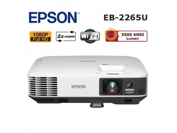 EpsonEpson EB-2265U Full HD 5500 ANSI Lümen Wi-Fi Kablosuz Projeksiyon CihazıEB-2265U