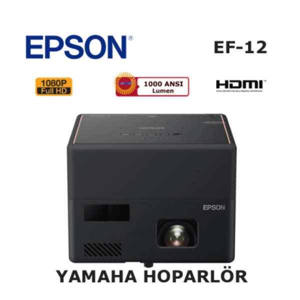 EpsonEpson EF-12 Taşınabilir 3LCD Full HD Mobil Projeksiyon CihazıEF-12