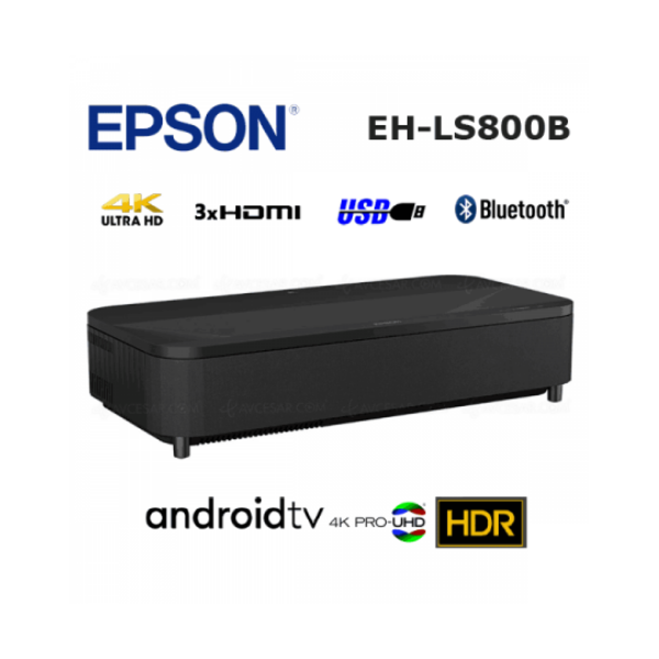 EpsonEpson EH-LS800B 4000 Ansı 4K Pro 3840x2160 Ultra HD Akıllı Lazer ProjeksiyonEH-LS800B