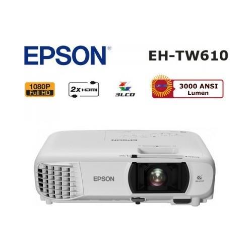 EpsonEpson EH-TW610 3000 ANSI lümen 1920x1080 Full HD LCD Kablosuz Projeksiyon CihazıHBV00000KIE80