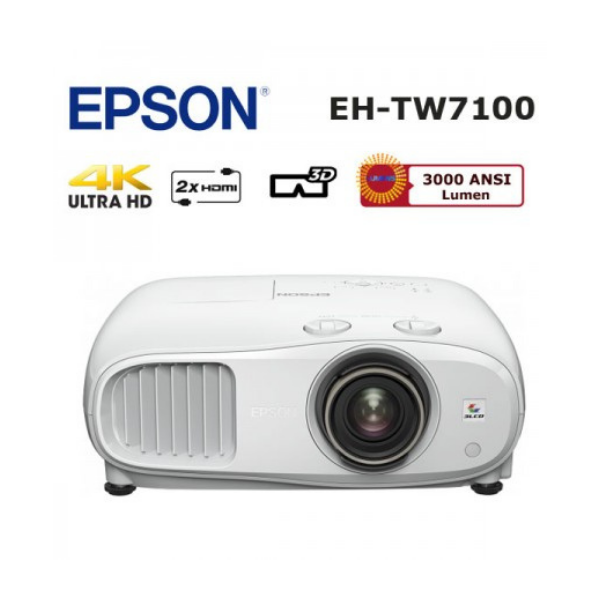 EpsonEpson EH-TW7100 4K PRO 3000 ANSI 3840x2160 UHD Projeksiyon CihazıEH-TW7100