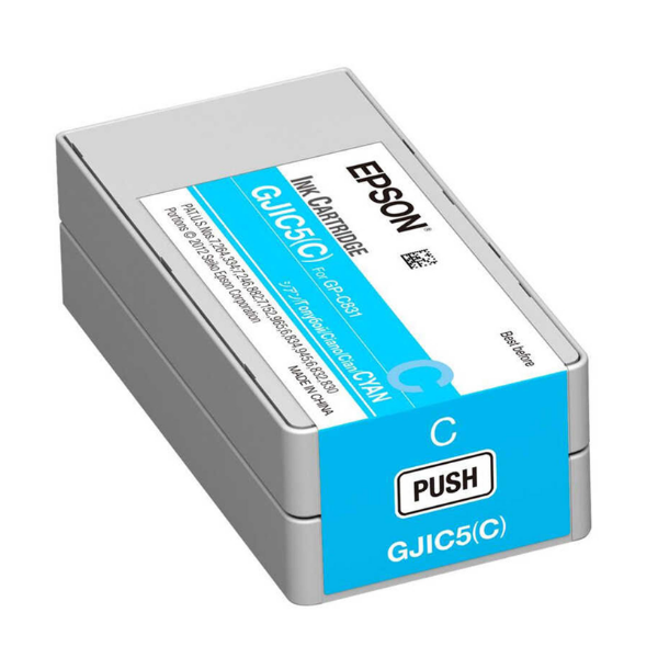 EpsonEpson GJIC5(C): mürekkep kartuşu for ColorWorks C831 (Cyan)GJIC5C