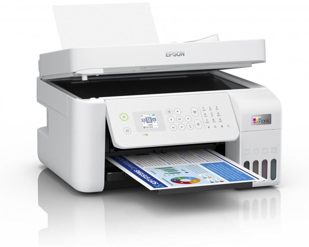 EpsonEpson L5296 MEAF Yazıcı-Tarayıcı-Fotokopi-Faks Renkli Mürekkep Tanklı Yazıcı WI-FI Ethernet8715946683171