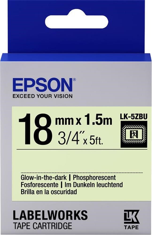 EpsonEpson LK-4YBP Pastel Sarı Üzeri Siyah 12mm 9Metre Etiket8715946611235