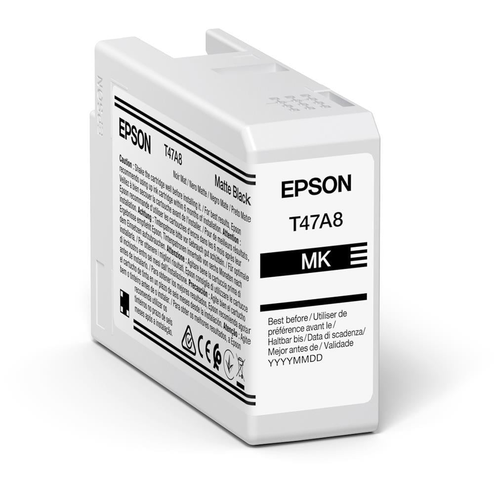 EpsonEpson Singlepack Matte Black T47A8 UltraChrome Pro 10 ink 50ml Epson SureColor SC-P900 1 pc(s) (C13T47A800)T47A8 