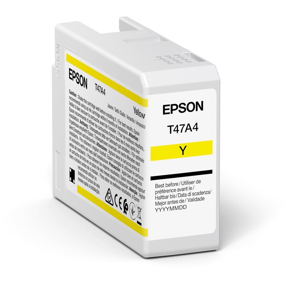 EpsonEpson Singlepack Yellow T47A4 UltraChrome Pro Original Yellow Epson SureColor SC-P900 1 pc(s) (C13T47A400)T47A4