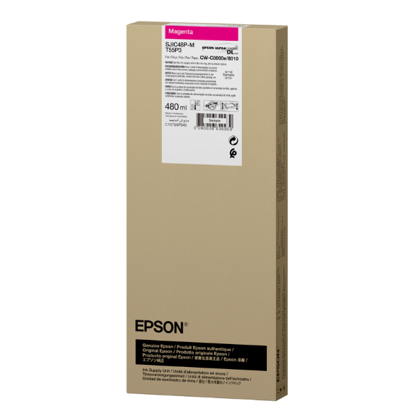 EpsonEpson SJIC48P(M) Magenta mürekkep kartuşufor ColorWorks TM-C8000еSJIC48P(M)