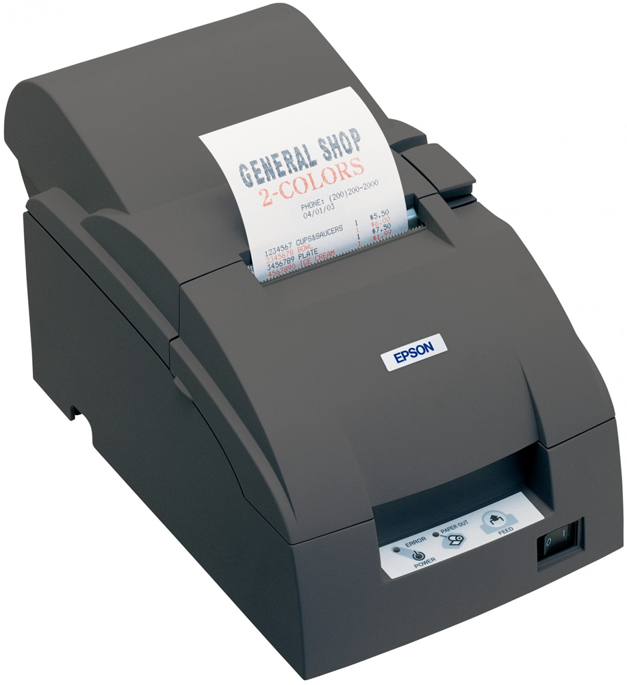 EpsonEpson TM-U220A-007, 9 İğne Nokta Vuruşlu yazıcı seri, Otomatik Kesici, içe sarma ECW C31C513007TM-U220A-007