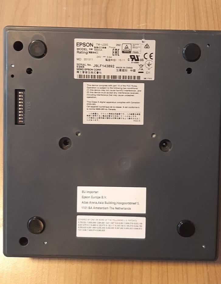 EpsonEpson Tm-U295 -292 Slip Yazıcı / Seri (Teşhir Ürün)U295ST