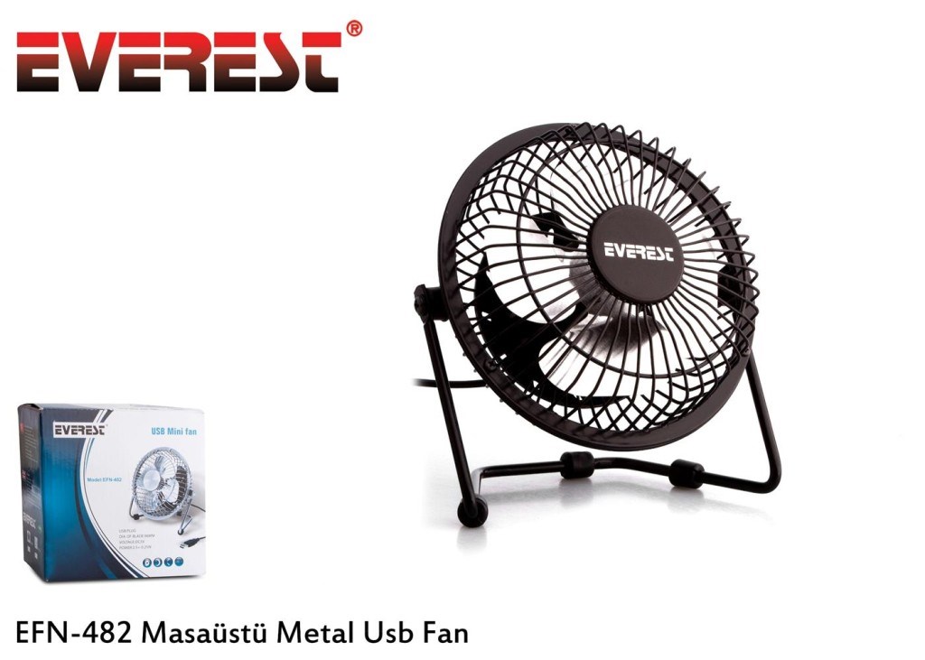 EVERESTEverest EFN-482 Metal Usb Vantilatör8697671453949