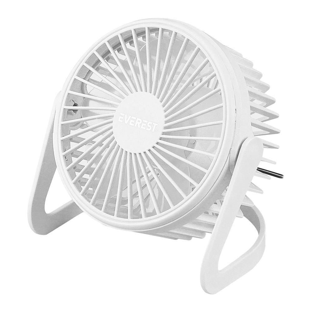 EVERESTEverest EFN-505 Masaüstü Beyaz Usb Fan (145mmx141mmx105 mm)8680096031106