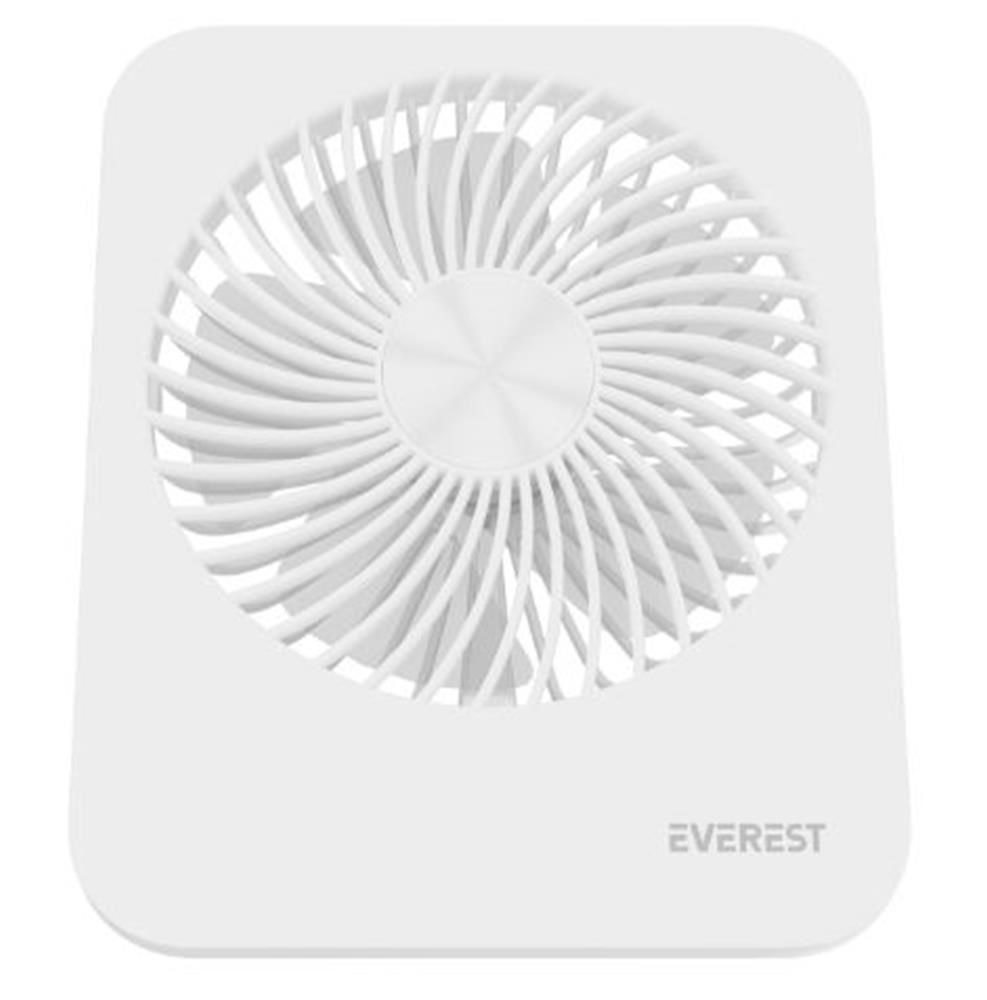 EVERESTEverest EFN-601 Beyaz 2000mAh 4 Kademeli 4000RPM Hız Metal Ayak Masaüstü Usb Fan8680096141362