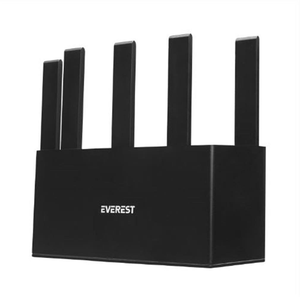 EVERESTEverest EWR-X3000-V1 AX3000Mbps DualBand 5-6dBi Anten WISP+AP+Repeater Destekli Kablosuz Wifi Router8680096143144