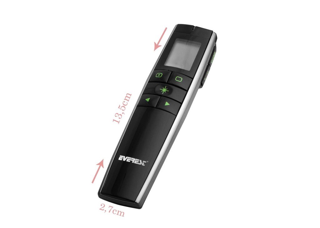 EVERESTEverest PSN-06G 2.4ghz Kablosuz Profesyonel Presenter8680096007156