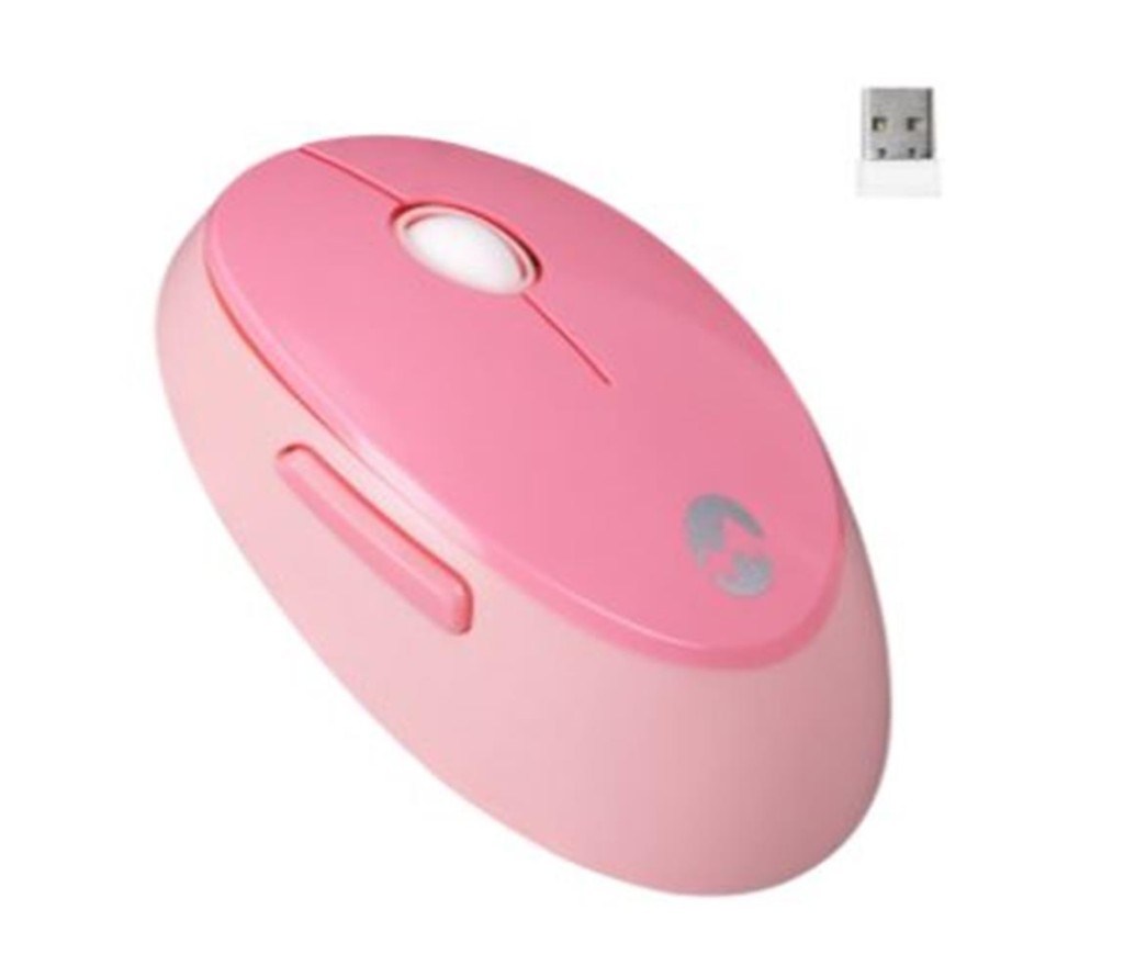 EVERESTEverest ROUND KM-6282 Renkli Tuşlu Pembe Kablosuz Q Multimedia Klavye + Mouse Set8680096114922