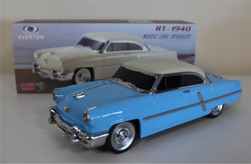 EVERTONEVERTON RT-1940 Mavi Bluetooth Fm-Usb-Tf-Aux Şarjlı Nostaljik Radyo8698521889161