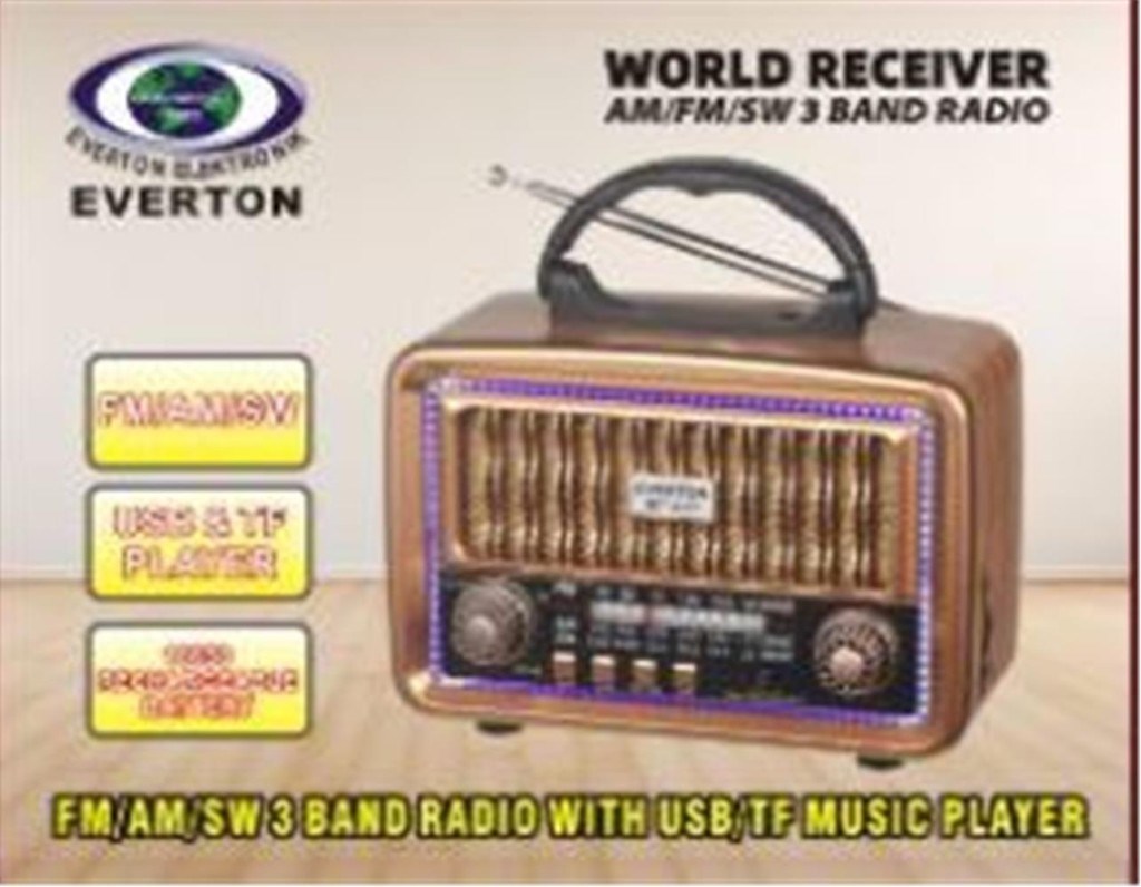 EVERTONEverton RT-683  Bluetooth Usb-Micro Sd Nostaljik Radyo7453003090683