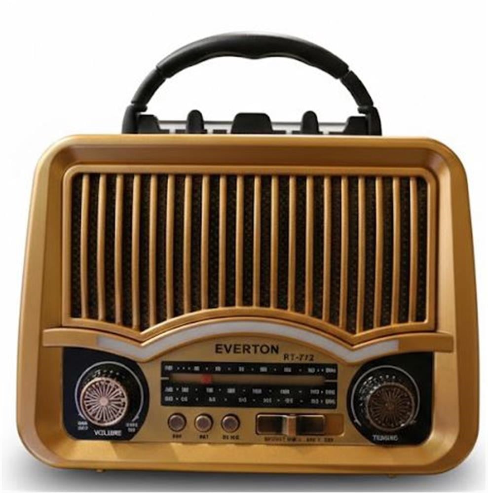 EVERTONEverton RT-772  Bluetooth Usb-Micro Sd Nostaljik Radyo7453772198582