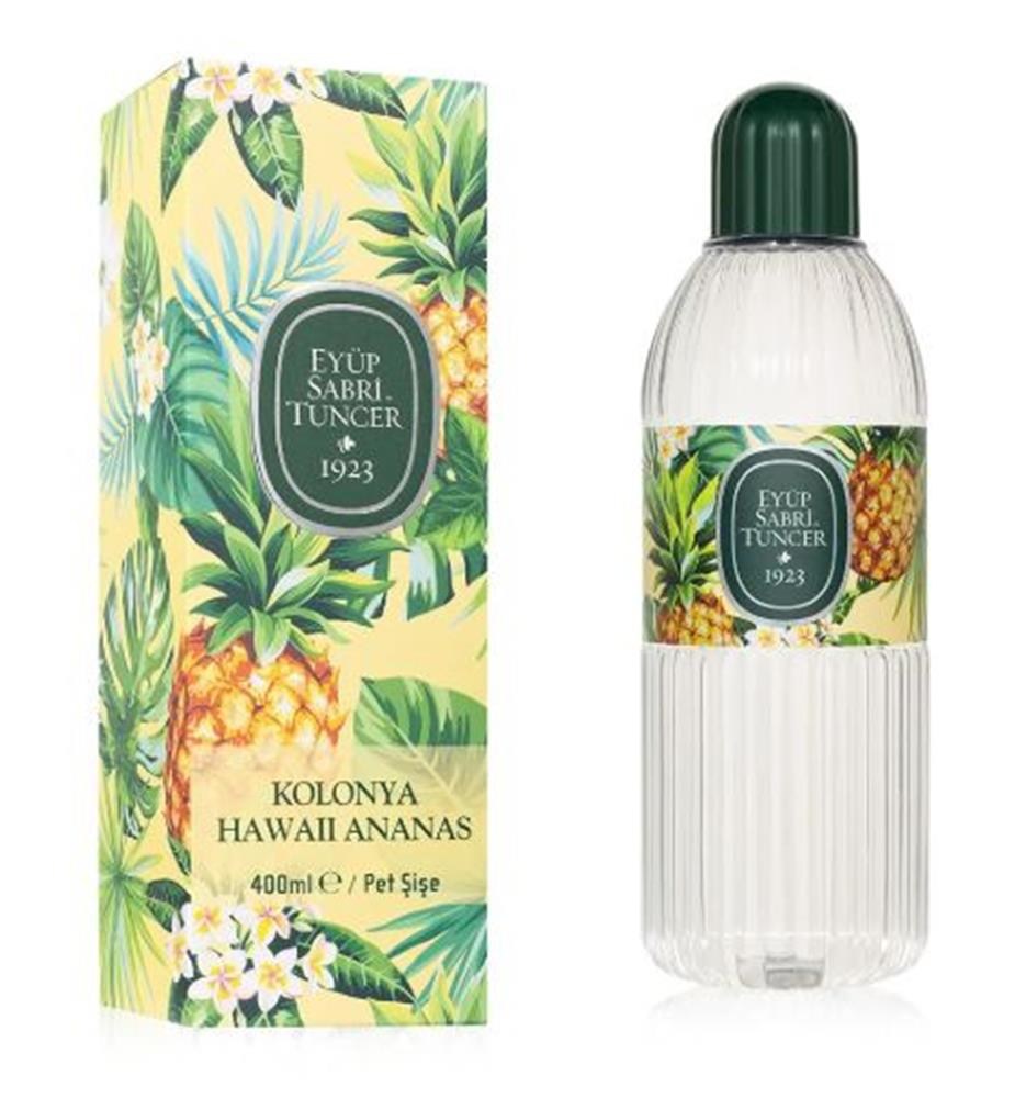 EYÜP SABRİ TUNCEREyüp Sabri Tuncer 400ml Hawaıı Ananas Kolonyası Silindir Pet Şişe8691685022382