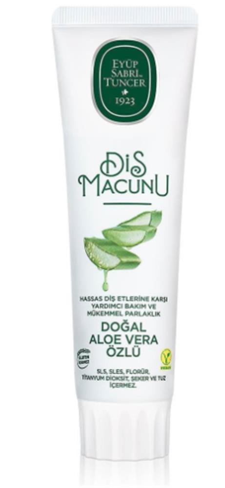 EYÜP SABRİ TUNCEREyüp Sabri TuncerDoğal Aloe Vera Özlü Diş Macunu 90 ml8691685024409