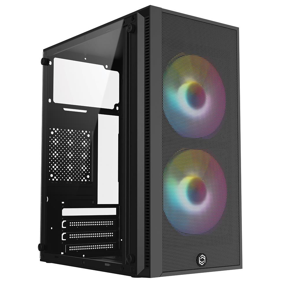 FRİSBYFrisby FC-8970G Mini Tower Gaming Kasa (300W) 2 x 120mm Rainbow Fan9603489701249