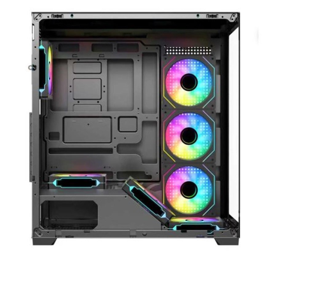 FRİSBYFrisby FC-9565G GDOMINATOR 650w 80+ Gaming Kasa 7x ARGB Fan6903495657954