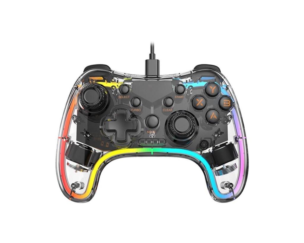 FRİSBYFrisby FGP-3852KT Usb Android Tv Pv-Ps3 Nintendo RGB Işıklı Game Pad6903438522332