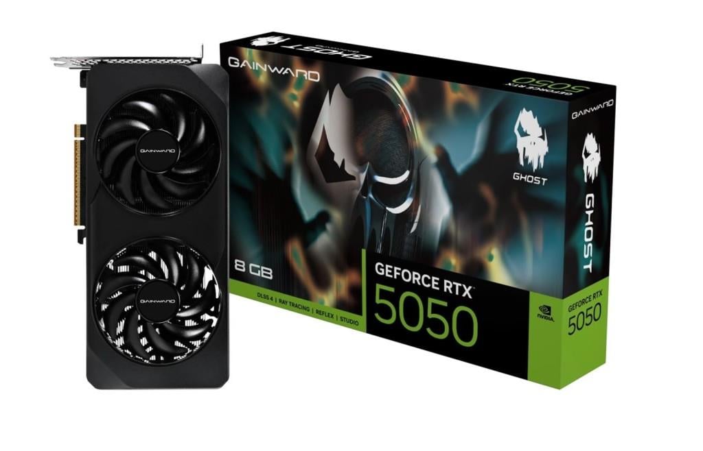 GAINWARDGainward GeForce RTX5050 GHOST 8GB GDDR6 128Bit Ekran Kartı4710562245424