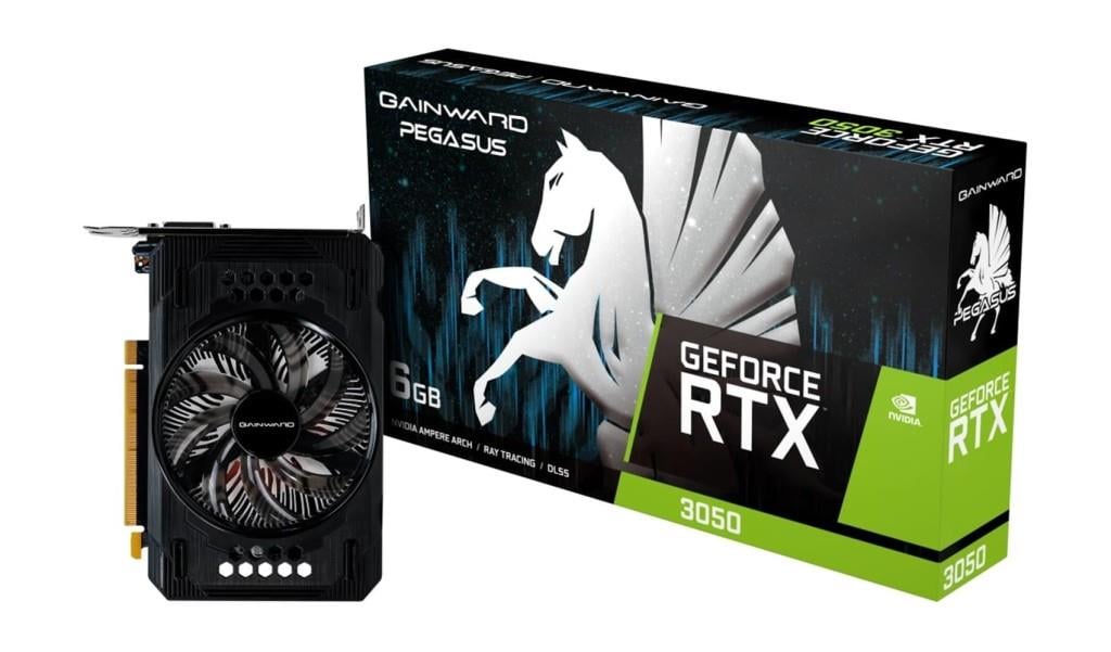 GAINWARDGainward RTX3050 Pegasus NE63050018JE-1070E 6GB GDDR6 96Bit Gaming (Oyuncu) Ekran Kartı4710562245707