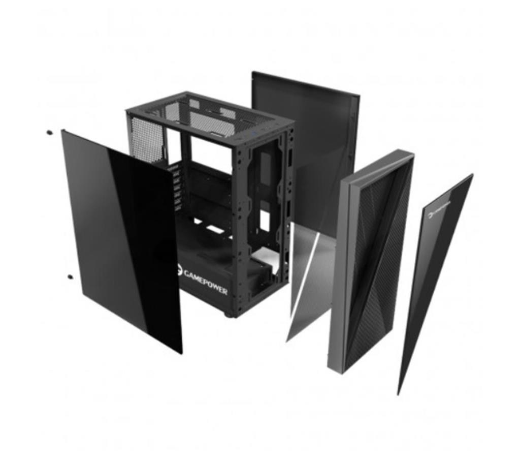 GAMEPOWERGamePower Ravadin 3X ARGB Gaming Kasa850036887591