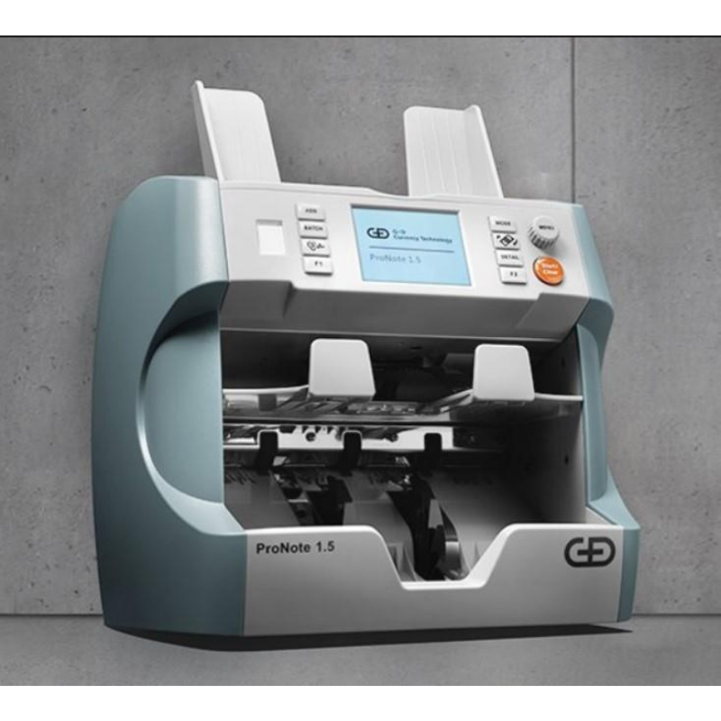Giesecke+DevrientGiesecke+Devrient ProNote 1.5 Banknot Sayma Makinesi, 25 Ülke Para Birimi SayarProNote 1.5