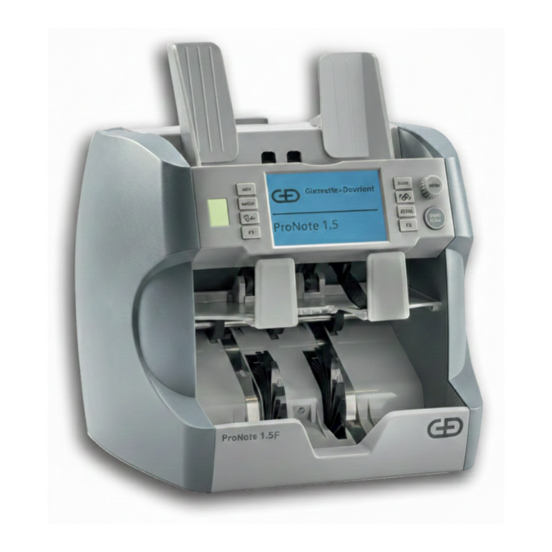 Giesecke+DevrientGiesecke+Devrient ProNote 1.5F Fitness 4.Nesil Banknot Sayma Makinesi, 40 Ülke Para BirimiProNote 1.5F