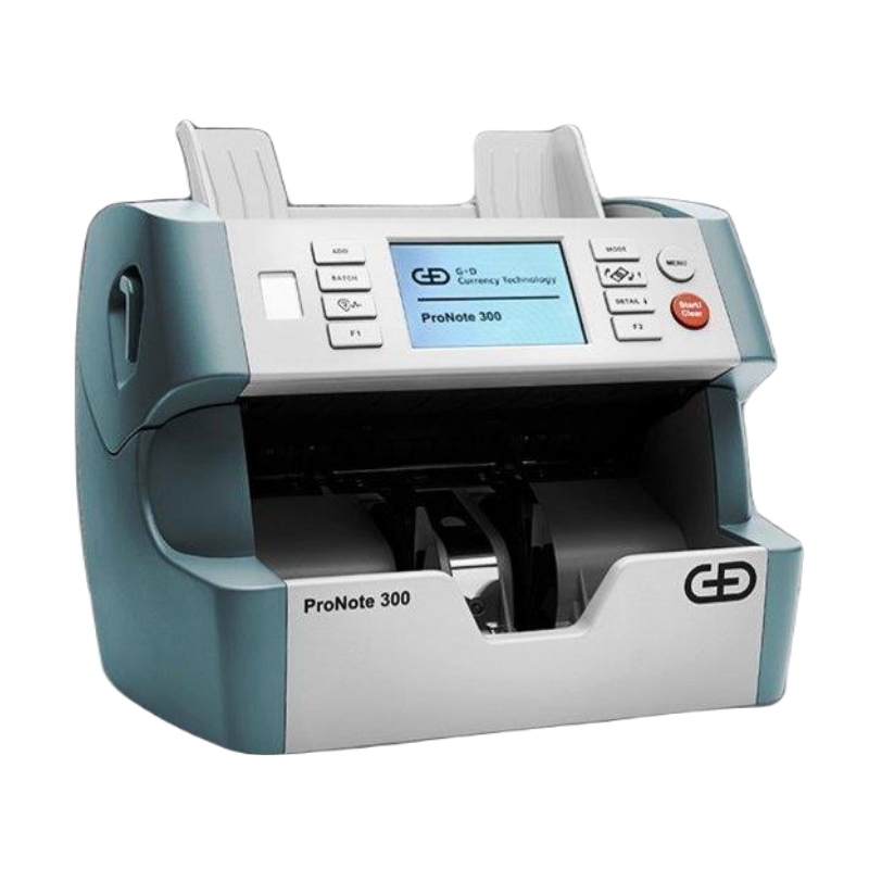 Giesecke+DevrientGiesecke+Devrient ProNote 300 Tek Katlı, Tek Cıslı Karışık Banknot Sayma Makinesi, 22 Ülke Parası, Alman MalıProNote 300