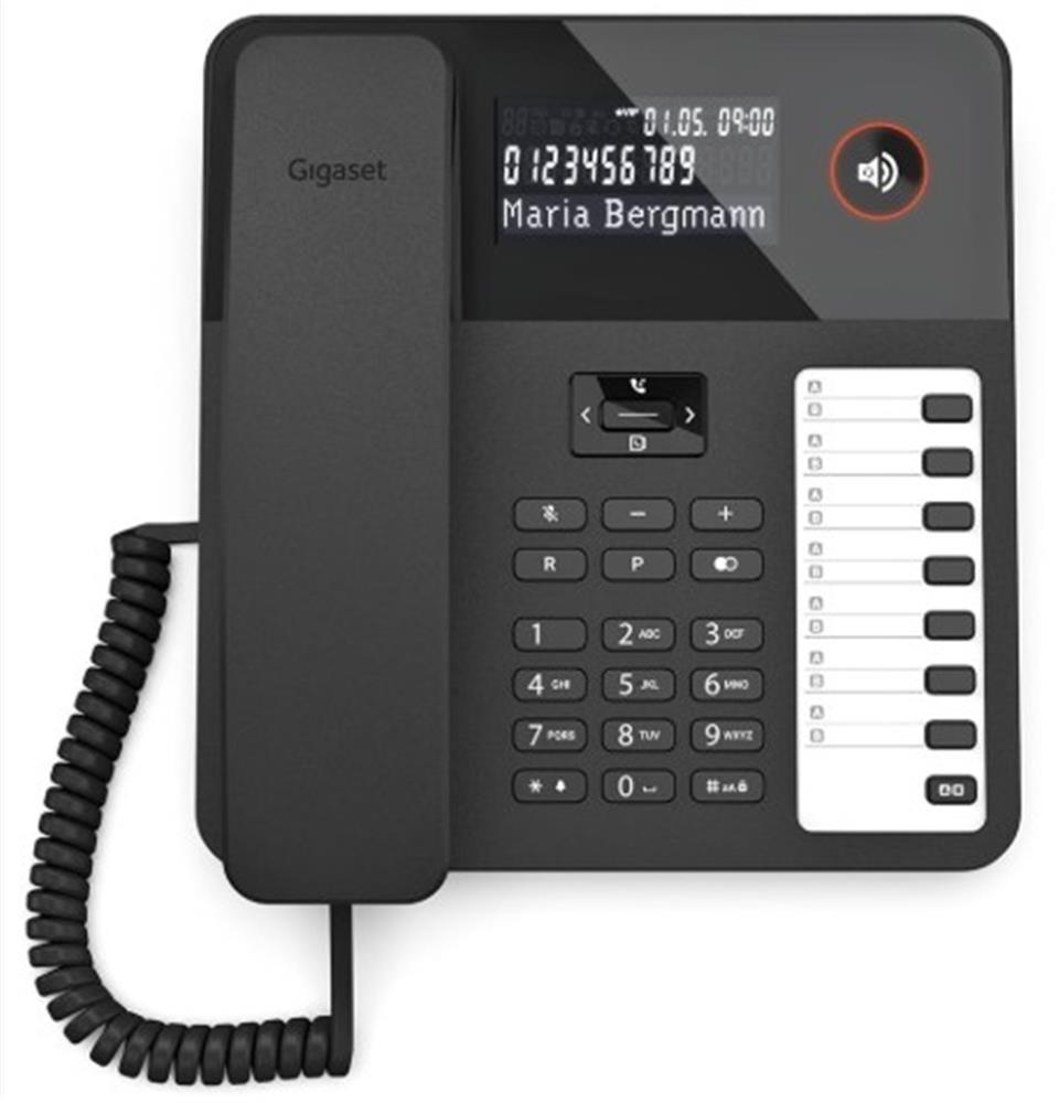 GİGASETGigaset DESK 600 Siyah Masaüstü Telefon4250366868936