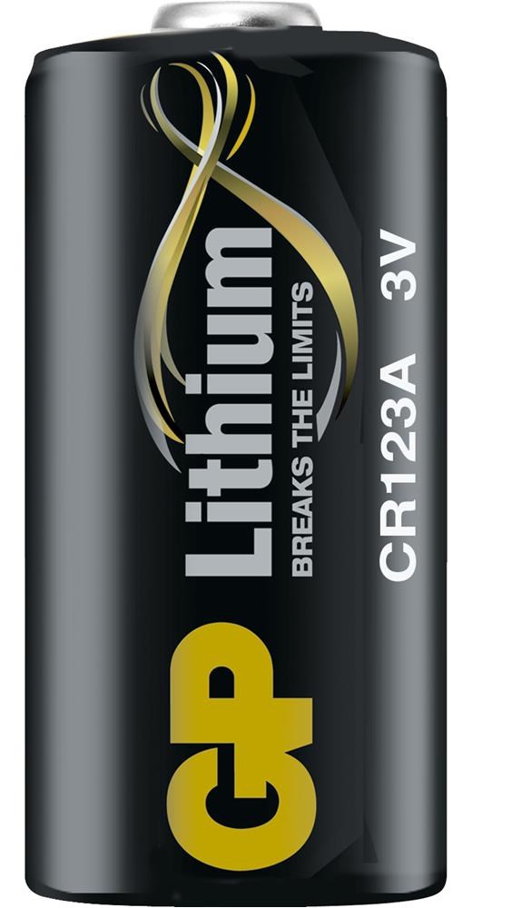 GPGP CR123A 3V Lityum Tekli Paket Pil (GPCR123A-U1) Fotoğraf Makinesi Pili4891199001086